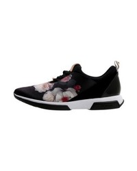Baskets basses à fleurs noires Ted Baker