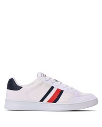 Baskets basses à rayures horizontales blanches Tommy Hilfiger