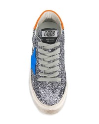 Baskets basses argentées Golden Goose Deluxe Brand