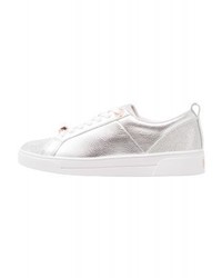 Baskets basses argentées Ted Baker
