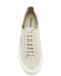 Baskets basses beiges Superga