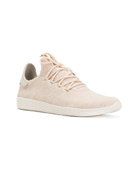 Baskets basses beiges Adidas By Pharrell Williams