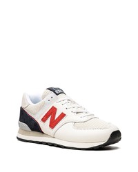 Baskets basses blanches New Balance