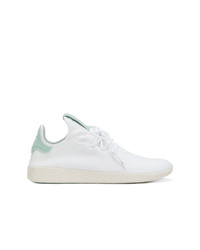 Baskets basses blanches Adidas By Pharrell Williams