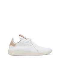 Baskets basses blanches Adidas By Pharrell Williams