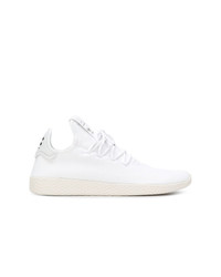 Baskets basses blanches Adidas By Pharrell Williams