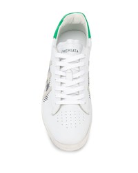 Baskets basses blanches Premiata