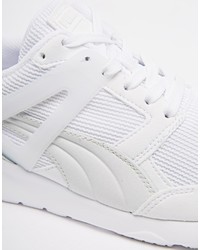 Baskets basses blanches Puma