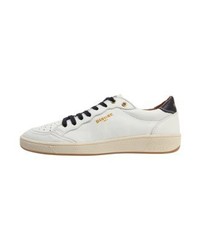 Baskets basses blanches Blauer
