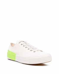 Baskets basses blanches MSGM