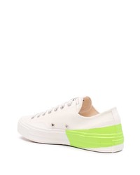 Baskets basses blanches MSGM