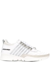 Baskets basses blanches Dsquared2