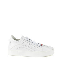 Baskets basses blanches DSQUARED2