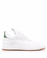 Baskets basses blanches Filling Pieces