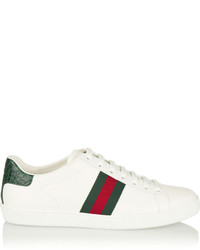Baskets basses blanches Gucci