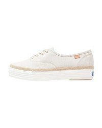 Baskets basses blanches Keds