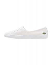 Baskets basses blanches Lacoste