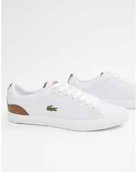 Baskets basses blanches Lacoste