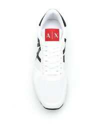 Baskets basses blanches Armani Exchange