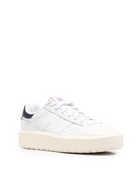 Baskets basses blanches New Balance