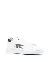 Baskets basses blanches Kiton