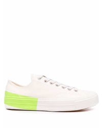 Baskets basses blanches MSGM