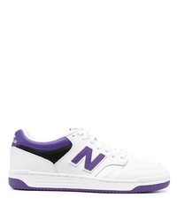 Baskets basses blanches New Balance