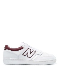 Baskets basses blanches New Balance