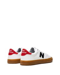 Baskets basses blanches New Balance