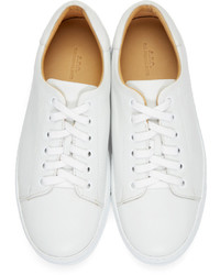 Baskets basses blanches A.P.C.