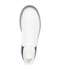 Baskets basses blanches Alexander McQueen