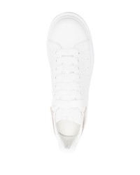 Baskets basses blanches Alexander McQueen