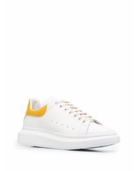 Baskets basses blanches Alexander McQueen