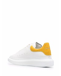 Baskets basses blanches Alexander McQueen