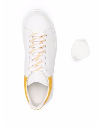 Baskets basses blanches Alexander McQueen