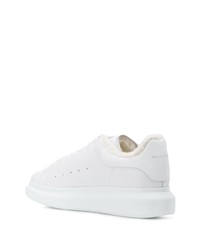 Baskets basses blanches Alexander McQueen