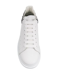 Baskets basses blanches Alexander McQueen