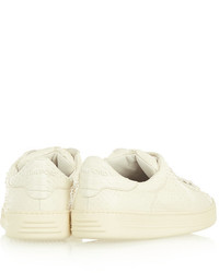 Baskets basses blanches Tom Ford