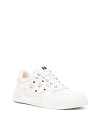 Baskets basses blanches MCM