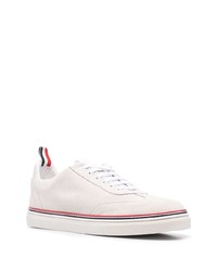 Baskets basses blanches Thom Browne