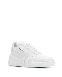 Baskets basses blanches Giuseppe Zanotti