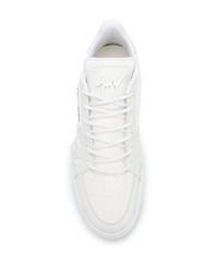 Baskets basses blanches Giuseppe Zanotti