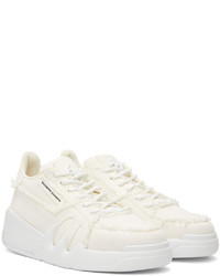 Baskets basses blanches Giuseppe Zanotti