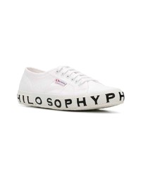 Baskets basses blanches Superga