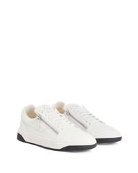 Baskets basses blanches Giuseppe Zanotti