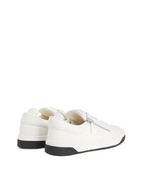 Baskets basses blanches Giuseppe Zanotti