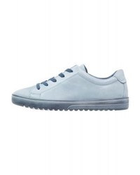 Baskets basses bleu clair Ecco