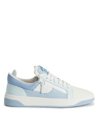 Baskets basses bleu clair Giuseppe Zanotti