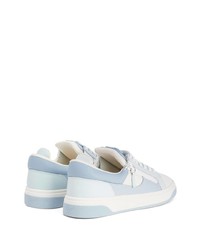 Baskets basses bleu clair Giuseppe Zanotti