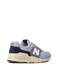 Baskets basses bleu clair New Balance